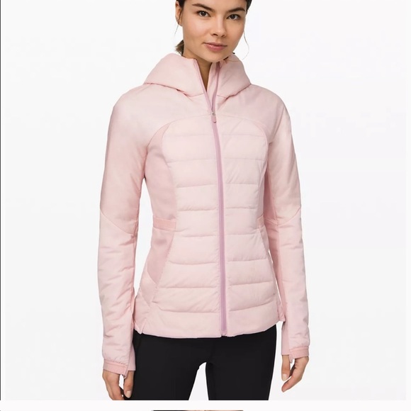 lululemon athletica down for it all Pink Jacket - Picture 1 of 5